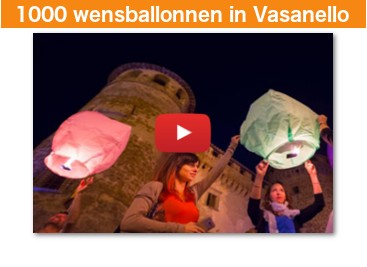 Duizend wensballonnen Vasanello
