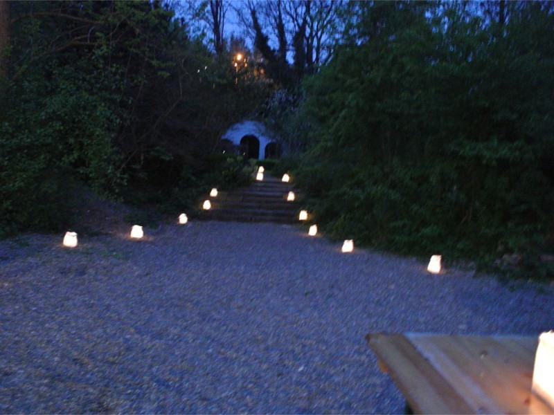 Sacchetti luminosi di carta per illuminare un percorso, sagra, festa, matrimonio o compleanno