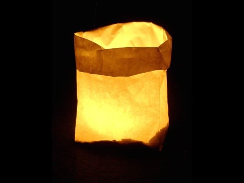 confezione da 30 pezzi colore Candle Bags-Sacchetto per candela 