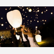 Lanterne Di Carta 16 Pezzi - Sfere Bianche Decorativo Per Feste - Foto 3
