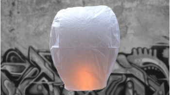 Lanterna Volante Professionale Bianca