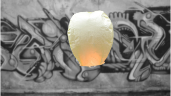 Lanterna Volante Professionale Gialla