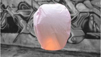 Lanterna Volante Professionale Rosa