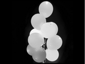 Rode LED Ballonnen