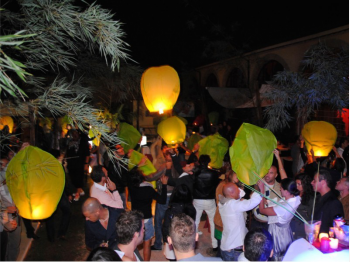 Lanterne Volanti Gialle