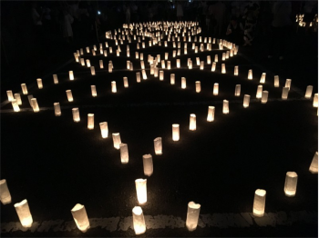 Sacchetti portacandele per scrivere un nome o un testo o disegnare un cuore o altro