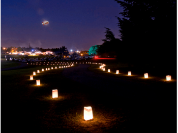 Sacchetti luminosi di carta per illuminare un percorso, sagra, festa, matrimonio o compleanno