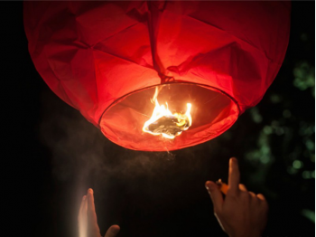 le lanterne volanti possono essere usati anche per altri eventi come anniversari, feste del paese, festa della parrocchia o pro loco, anche per una sagra o una fiaccolata