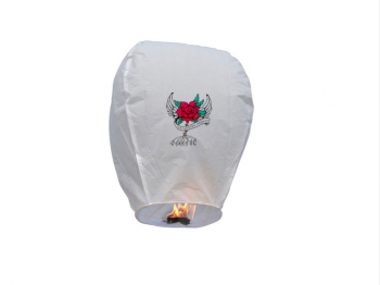 la lanterna volante personalizzata contro la violenza