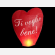 La lanterna volante personalizzata a forma di cuore con il tuo testo, la tua foto o il tuo logo, per un matrimonio, un anniversario, pubblicità, san Valentino o altra festa, pronto per l'uso, carta ignifuga e biodegradabile e certificata