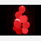 Red LED Balloons