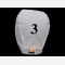 Write your text in the sky with our sky lanterns with letters, fire resistant and biodegradable paper,  these flying lanterns are ready for use, open, light and they will fly, this paper lantern with the number 3
